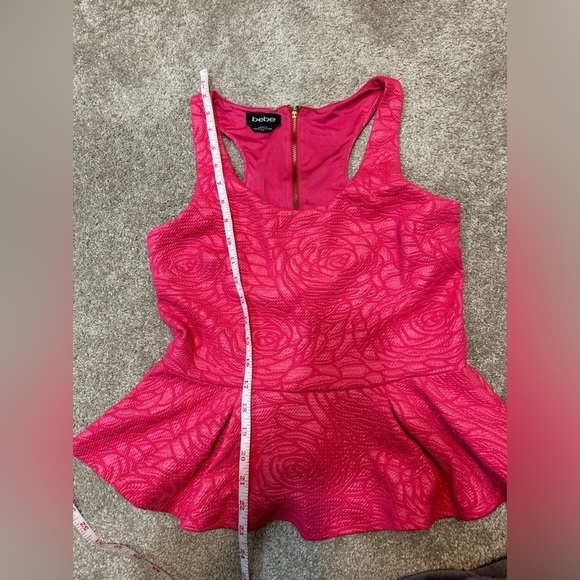 Bebe ladies sleeveless shirt in size M - Picture 13 of 13